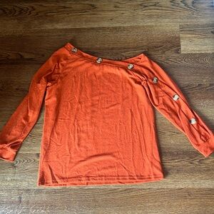 Off the shoulder sweater